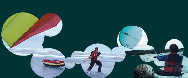 Kite Kayaking